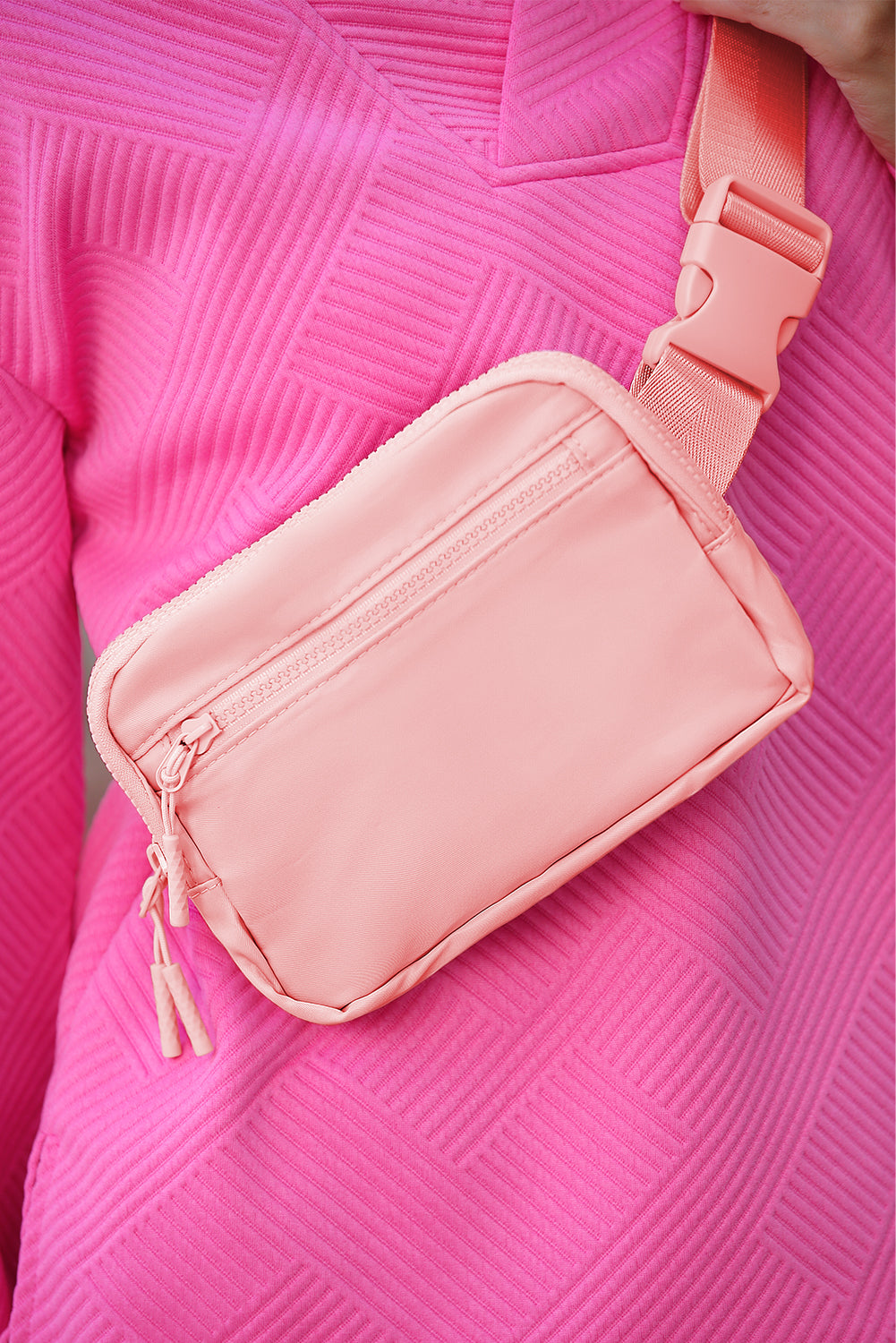 Light Pink Crossbody Bag