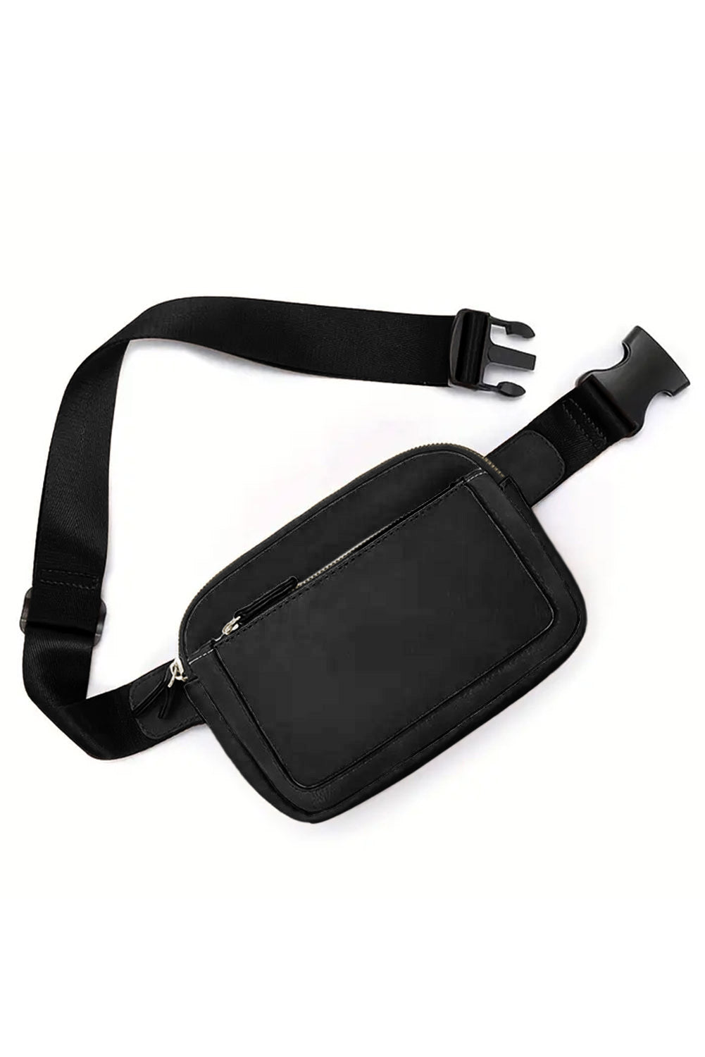 Black Minimalist Crossbody Bag